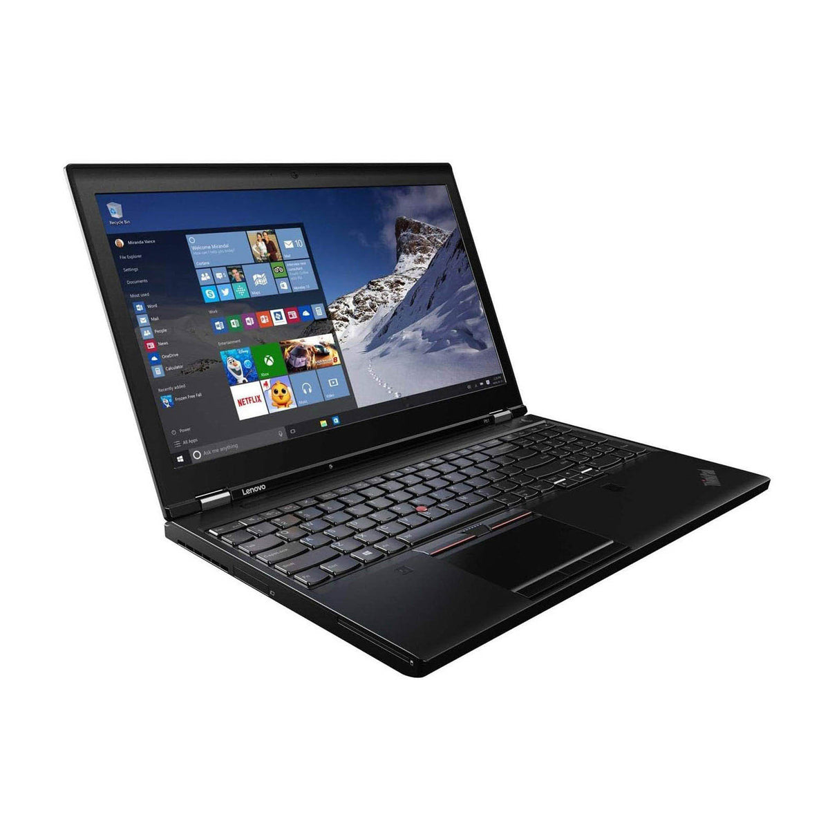 Lenovo ThinkPad P51 Laptop : Core i7-7820HQ 24GB RAM 512GB Quadro Warranty VAT