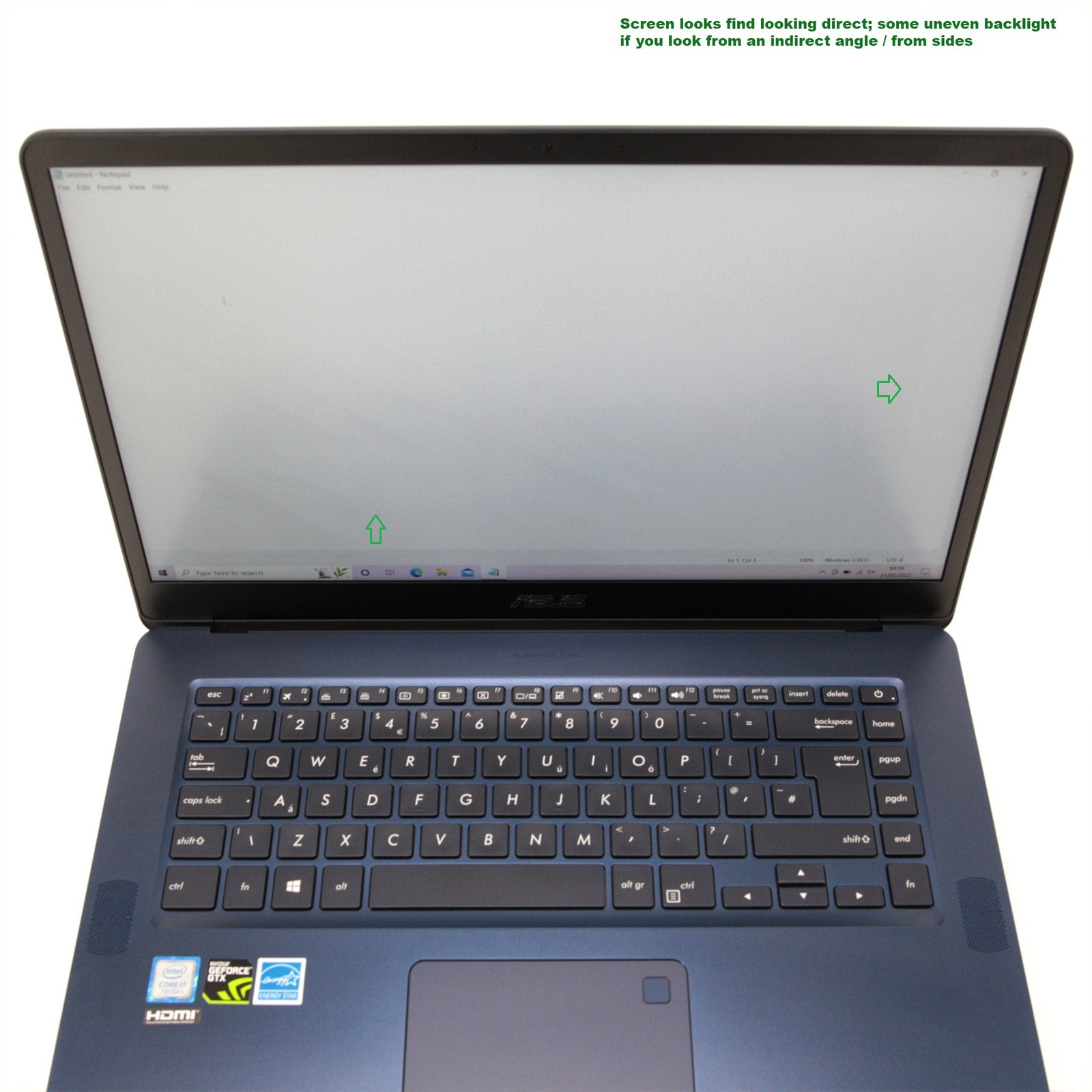 ASUS ZenBook Pro 15 UX550 Laptop: Core i7, NVIDIA GTX 1050, 512GB, 8GB,  Warranty | GreenGreenStore