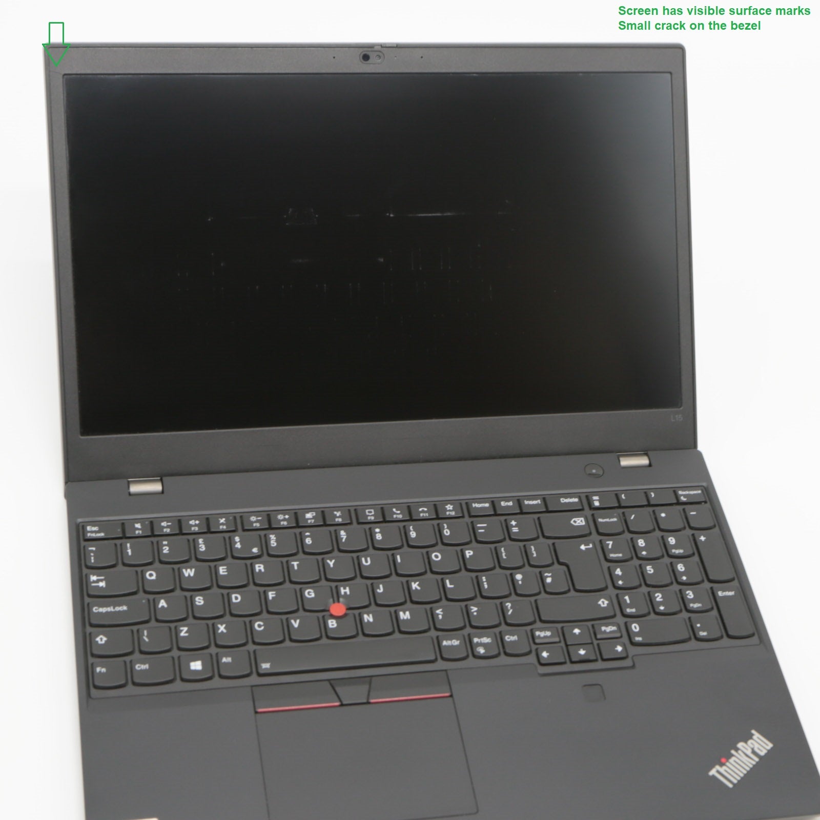 Lenovo ThinkPad L15 Laptop: Intel 10th Gen i5 15.6