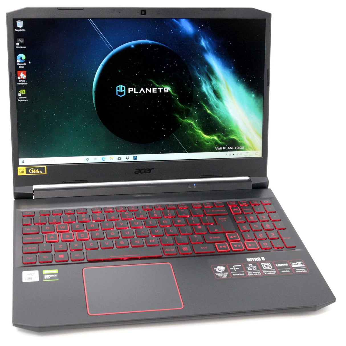 Acer Nitro 5 144Hz Gaming Laptop: 10th Gen i5, GTX 1650, 512GB, 16GB, Warranty - GreenGreen Store