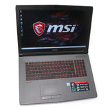 MSI GV72 7RE 17.3" Gaming Laptop: i7-7700HQ, GTX 1050 Ti, 8GB RAM, 128GB+1TB - GreenGreenStoreUK